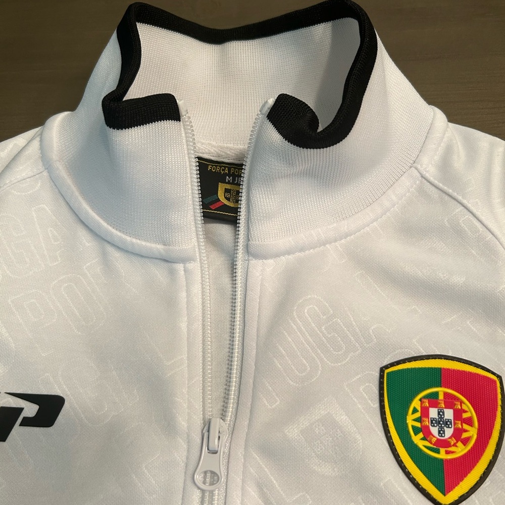 White athletic jacket
